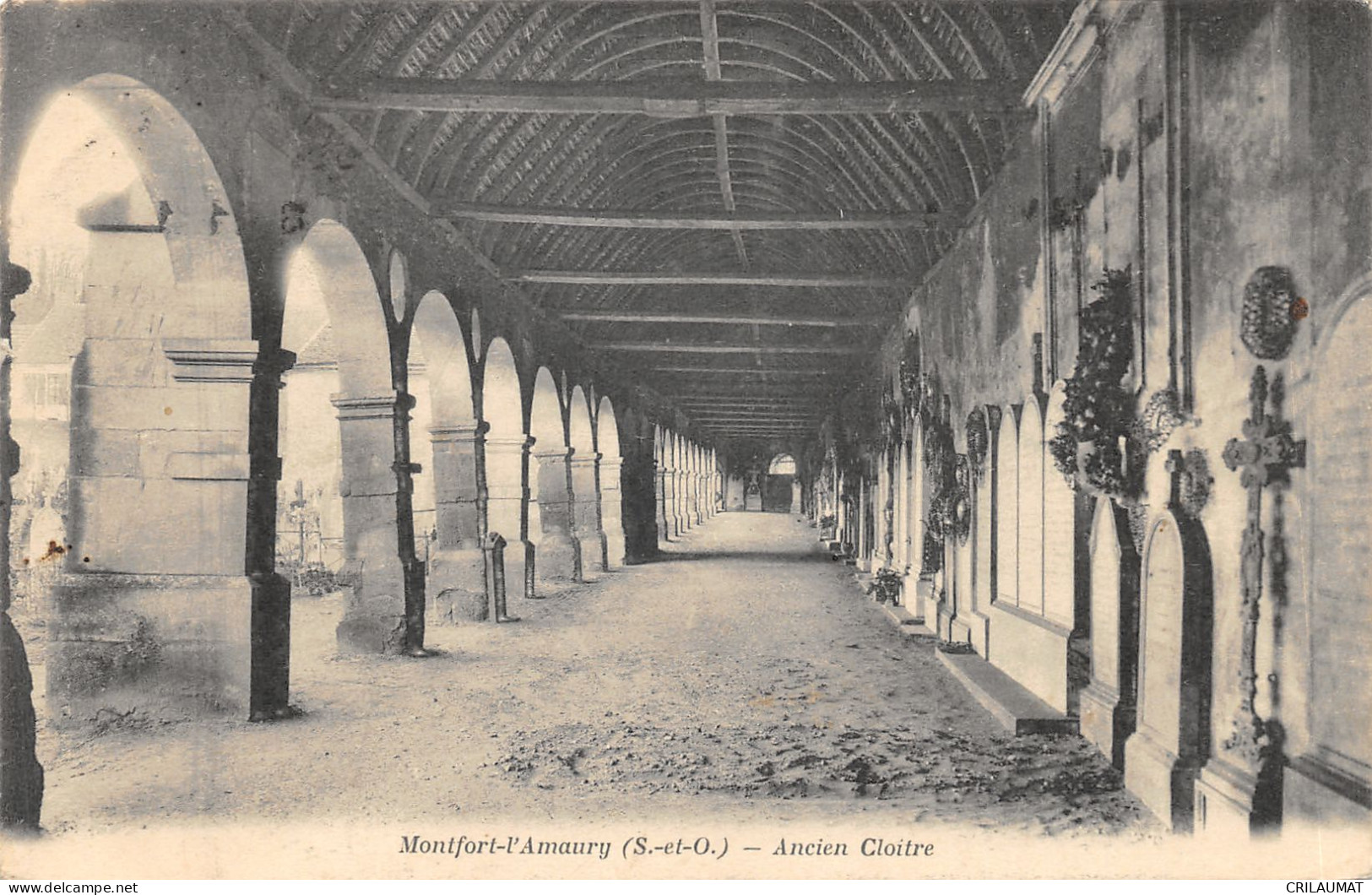 78-MONTFORT L AMAURY-ANCIEN CLOITRE-N°6024-F/0309 - Montfort L'Amaury