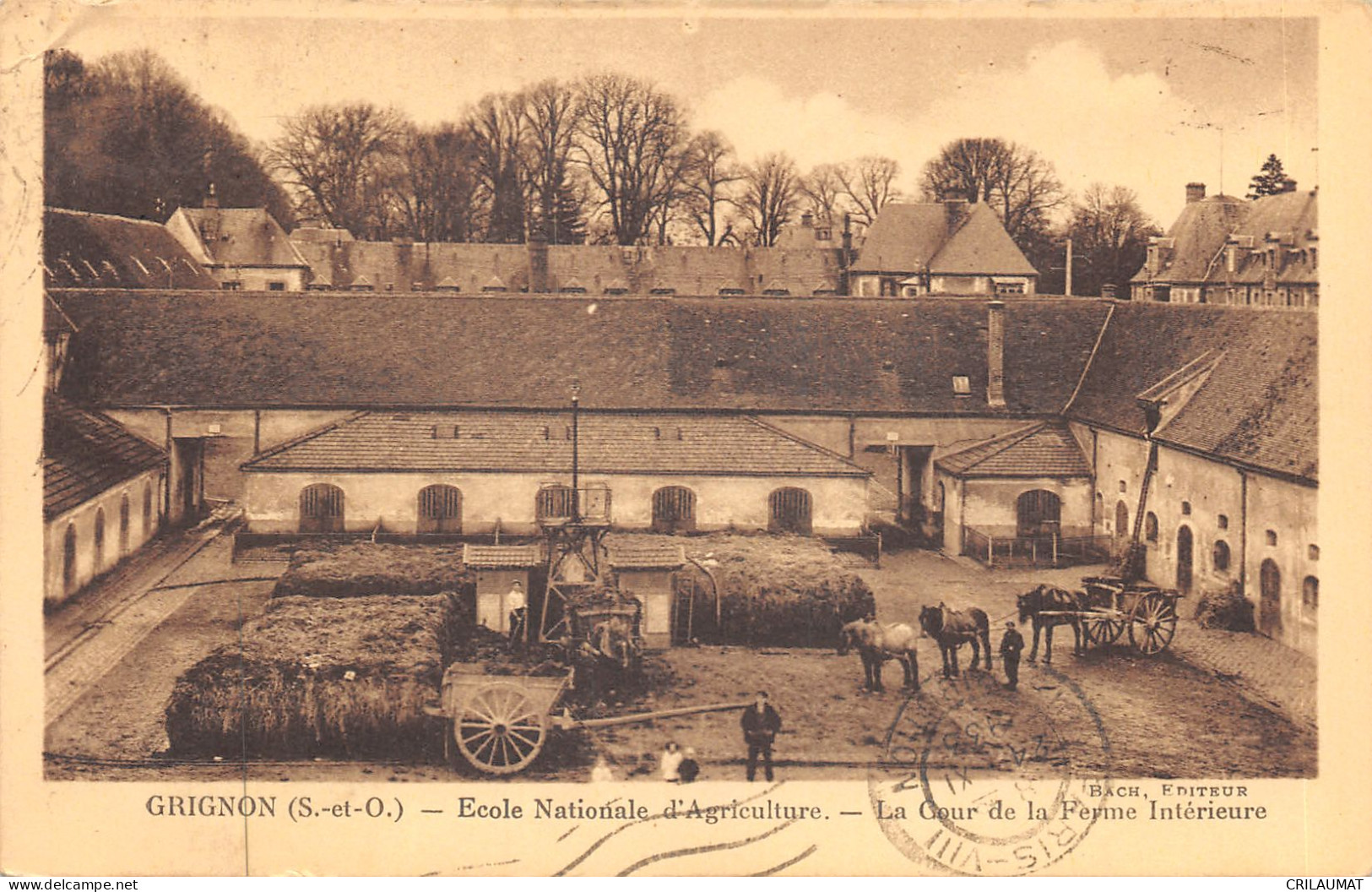 78-GRIGNON-ECOLE NATIONALE D AGRICULTURE-N°6024-F/0175 - Grignon