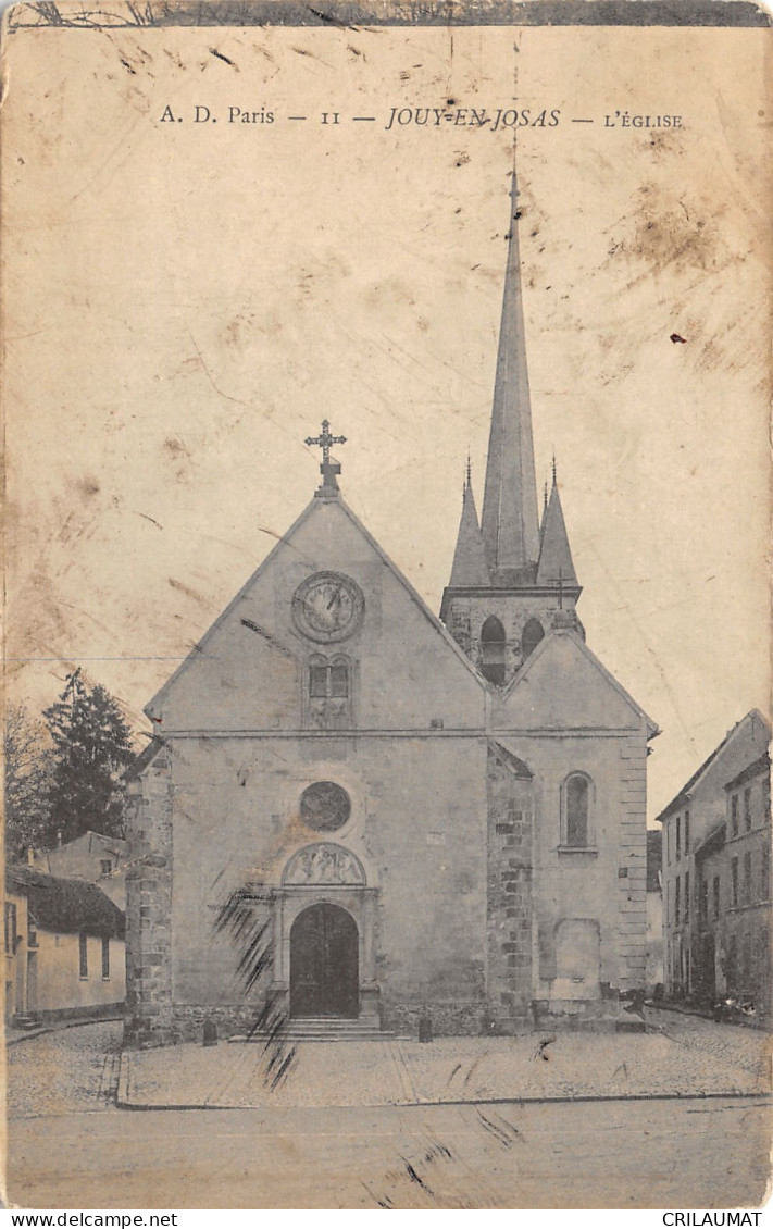 78-JOUY EN JOSAS-L EGLISE-N°6024-F/0129 - Jouy En Josas