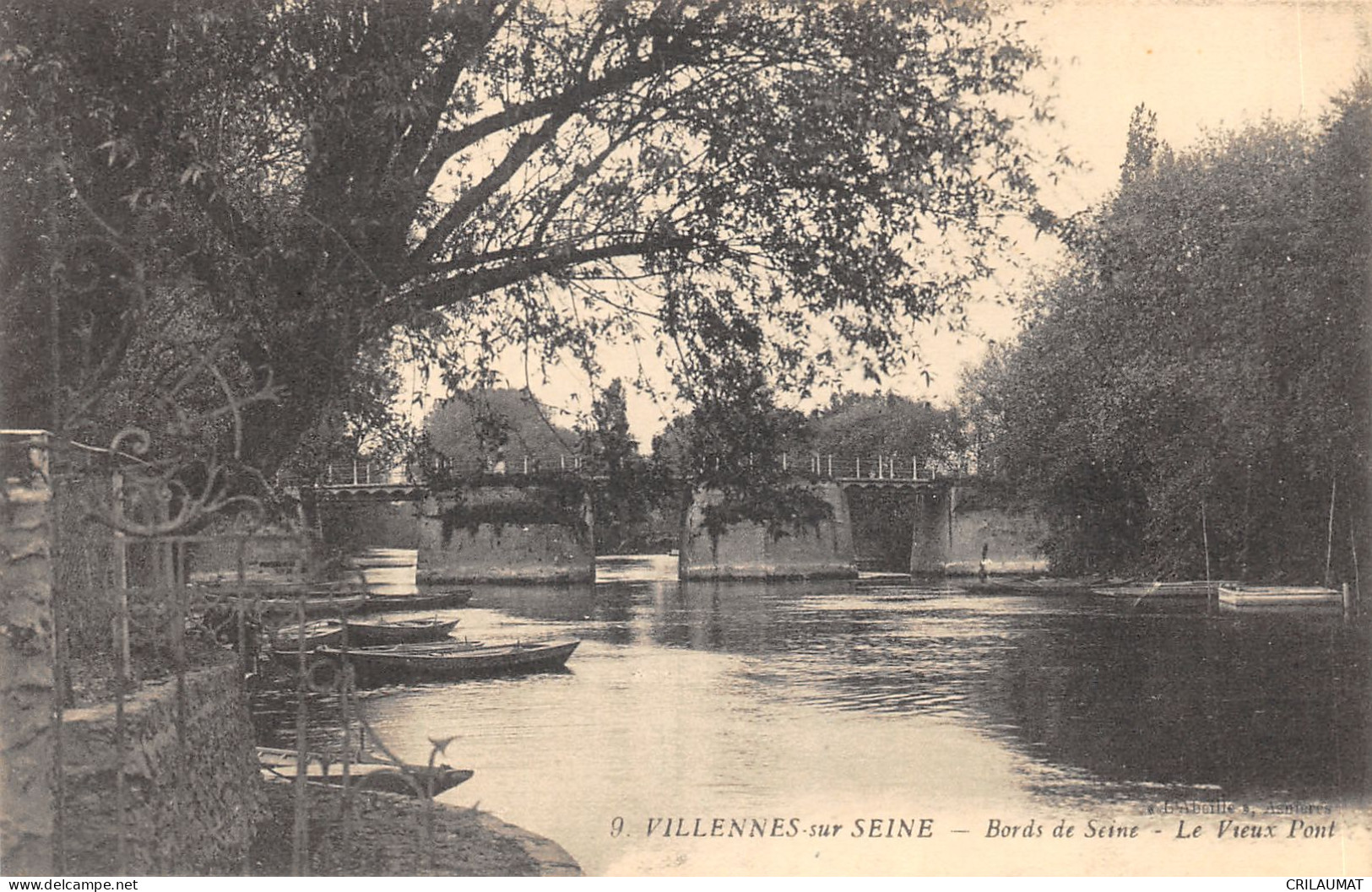 78-VILLENNES SUR SEINE-LE VIEUX PONT-N°6024-F/0113 - Villennes-sur-Seine