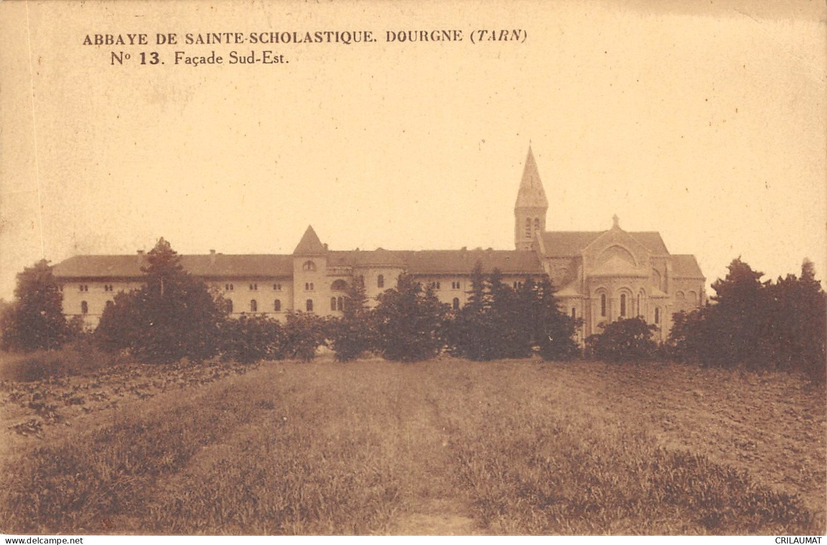 81-DOURGNE-ABBAYE DE SAINTE SCHOLASTIQUE-N°6025-B/0111 - Dourgne