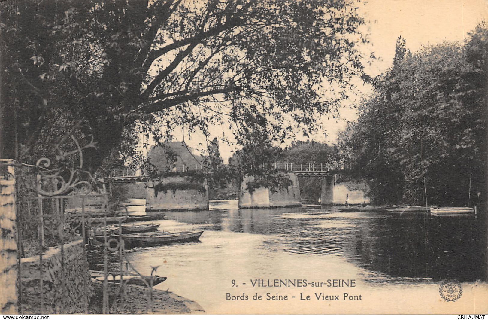 78-VILLENNES SUR SEINE-BORDS DE SEINE-VIEUX PONT-N°6025-A/0235 - Villennes-sur-Seine