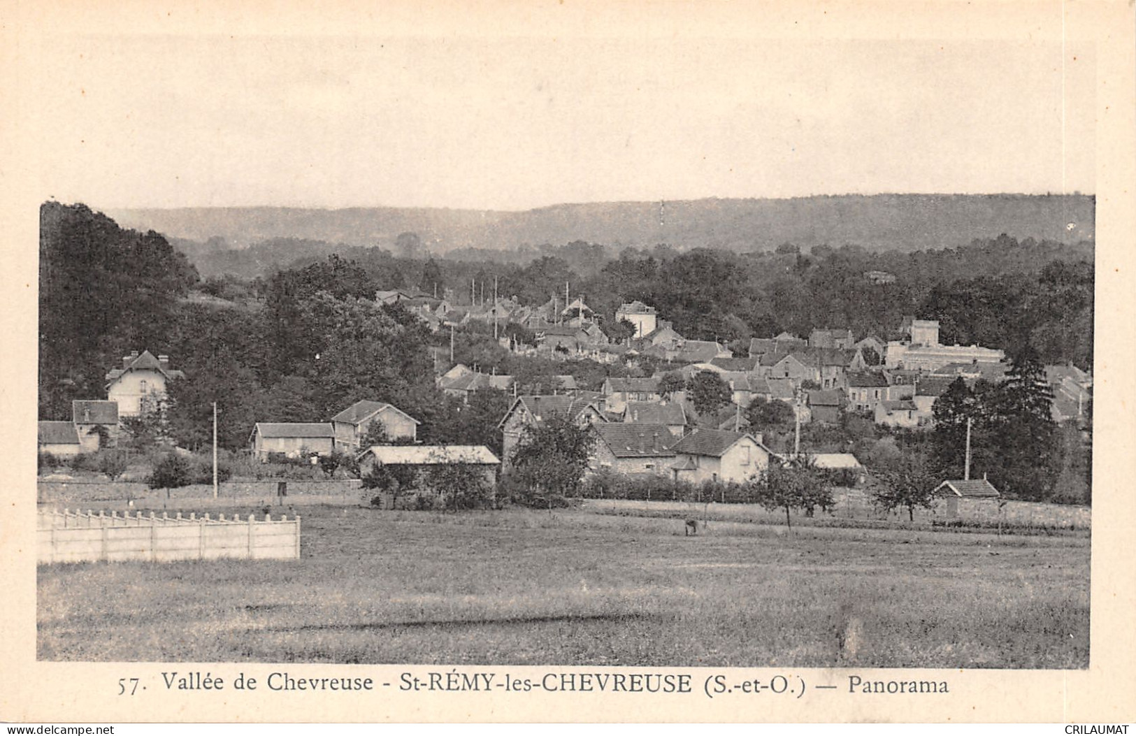 78-SAINT REMY LES CHEVREUSE-PANORAMA-N°6025-A/0175 - St.-Rémy-lès-Chevreuse