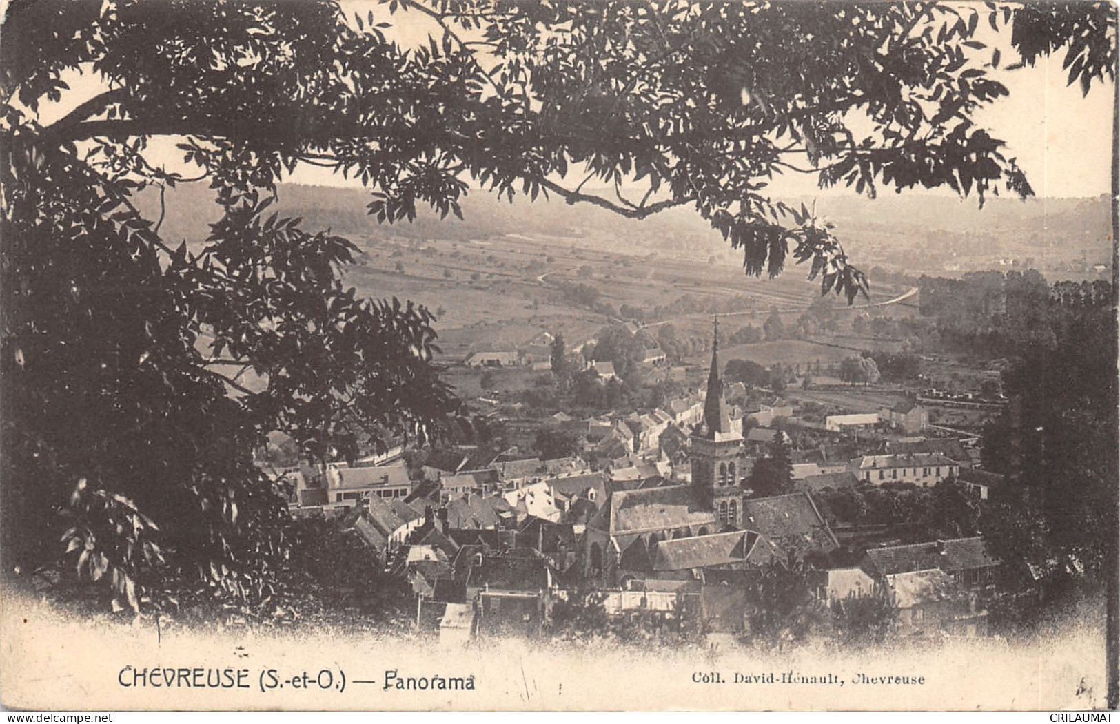 78-CHEVREUSE-PANORAMA-N°6024-H/0111 - Chevreuse