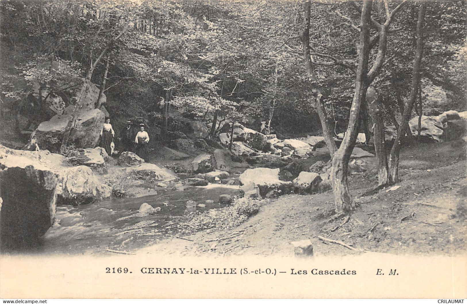78-CERNAY LA VILLE-LES CASCADES-N°6024-H/0071 - Cernay-la-Ville