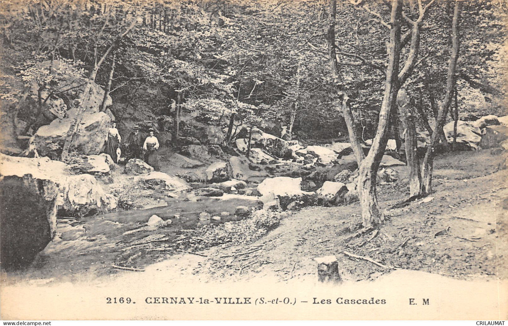 78-CERNAY LA VILLE-LES CASCADES-N°6024-H/0069 - Cernay-la-Ville