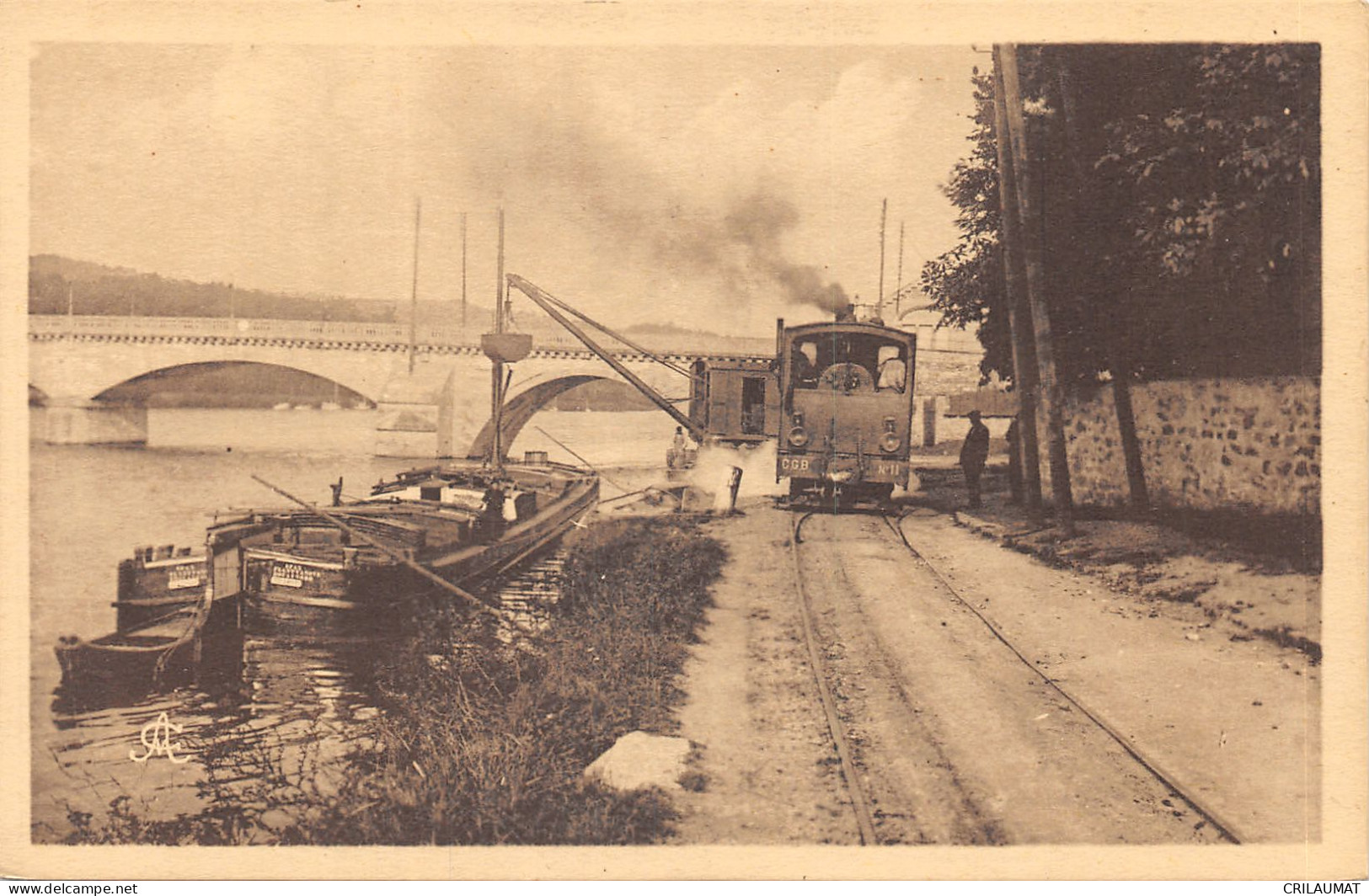 78-LES MUREAUX-LE PORT-TRAIN-N°6024-H/0019 - Les Mureaux