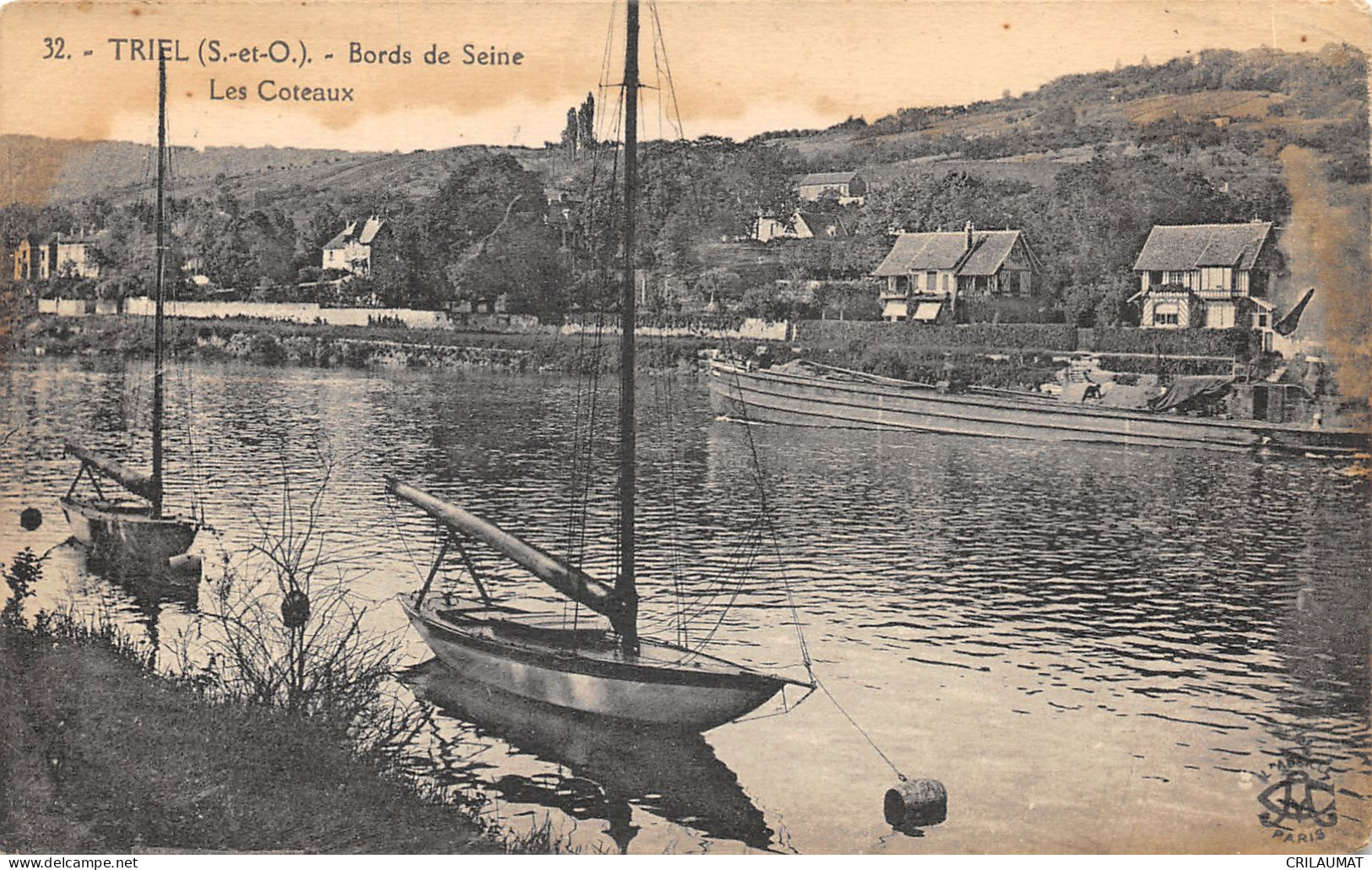 78-TRIEL-BORDS DE SEINE-N°6024-H/0021 - Triel Sur Seine