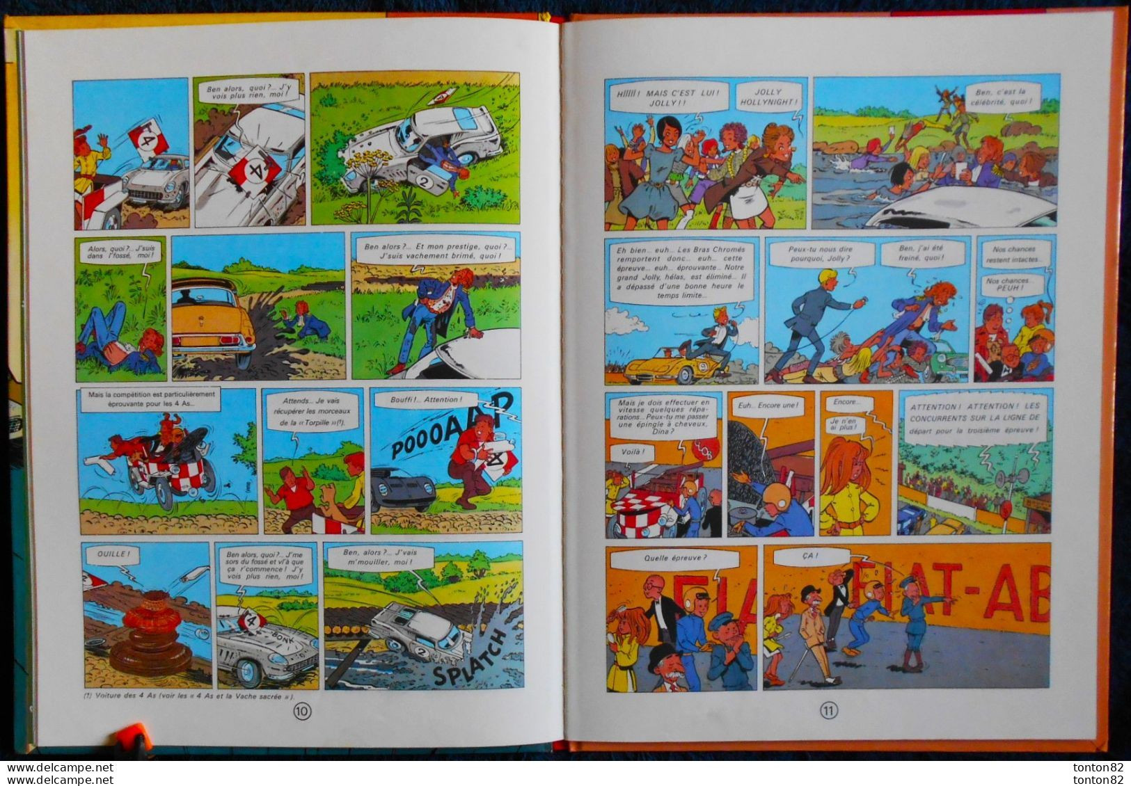 Chaulet / Craenhals - Les 4 As et le Rallye Olympique - Casterman - ( 1980 ) .