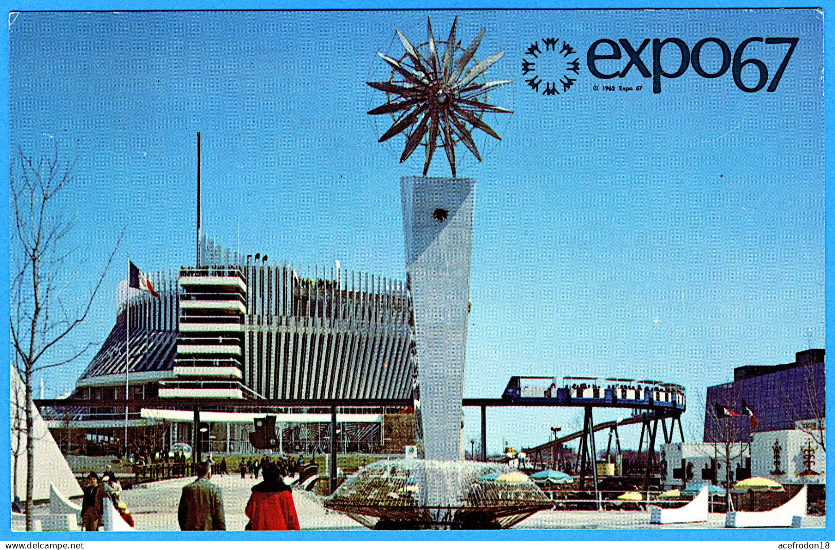 Montreal - Expo67 - Le Pavillon De La France - Montreal