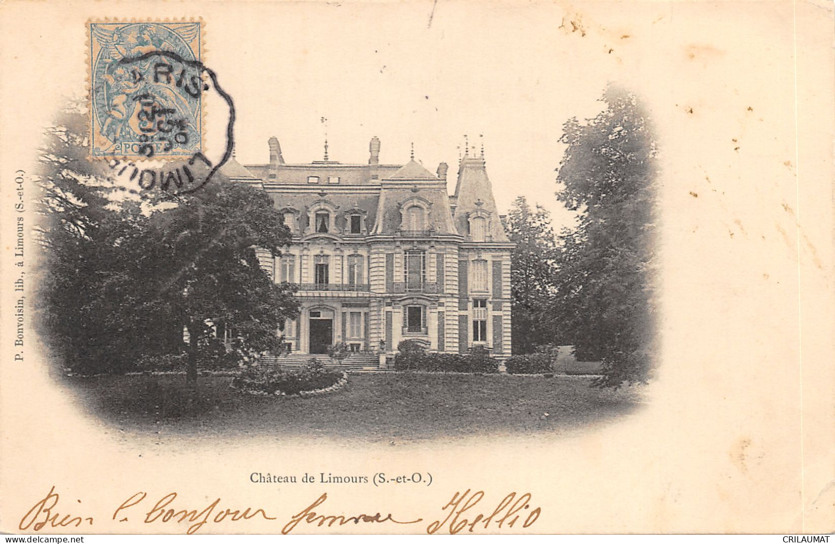 91-LIMOURS-LE CHÂTEAU-N°6025-D/0099 - Limours