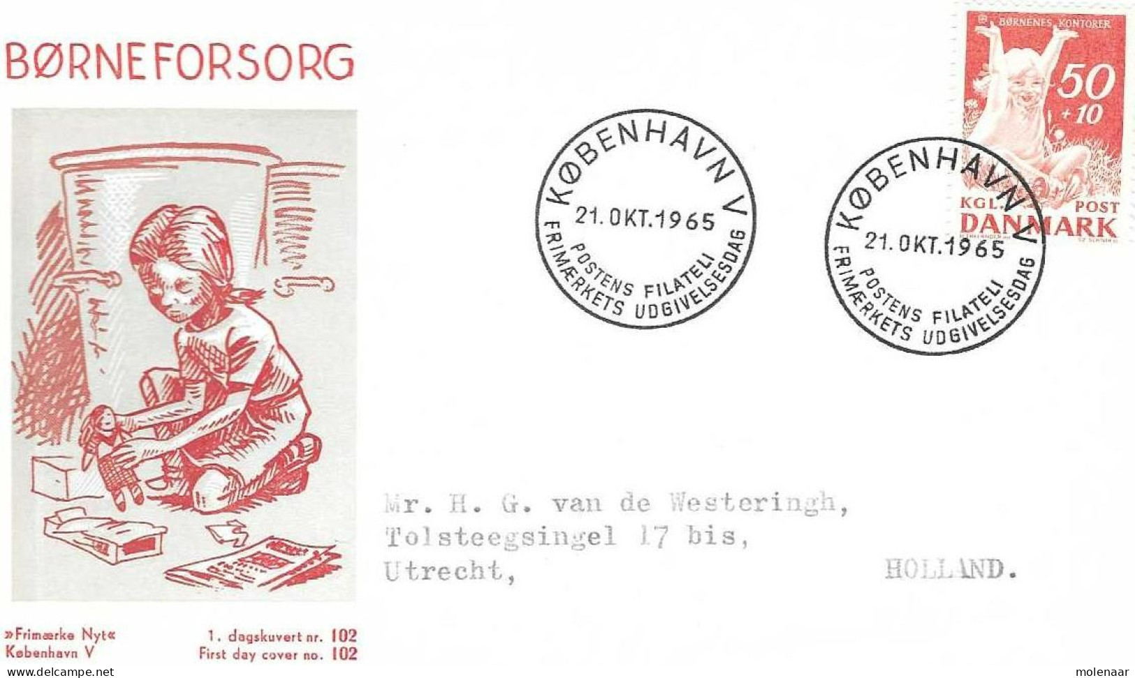 Postzegels > Europa > Denemarken > FDC Met No 440 (16871) - FDC