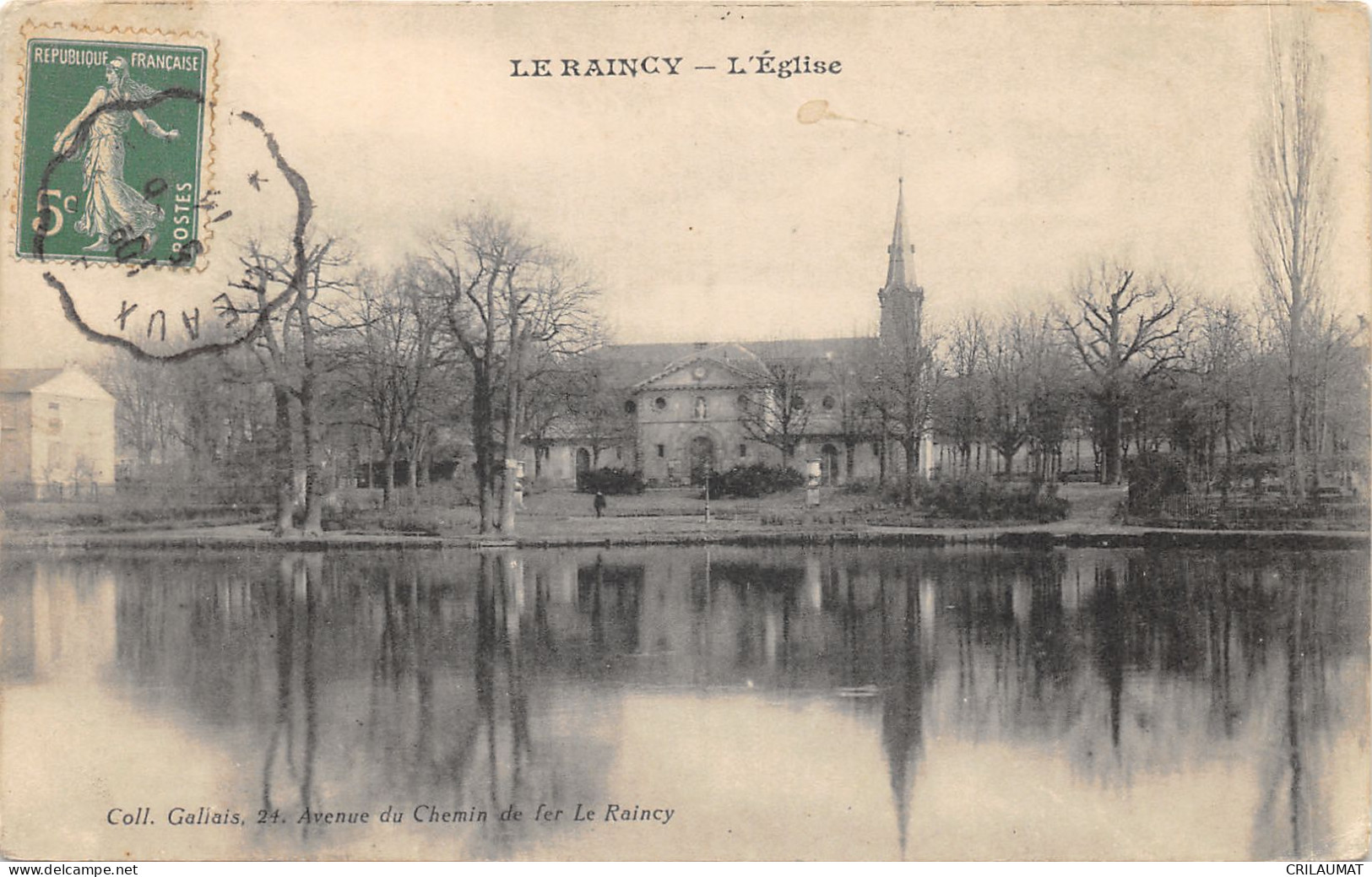 93-LE RAINCY-L EGLISE-N°6025-G/0147 - Le Raincy