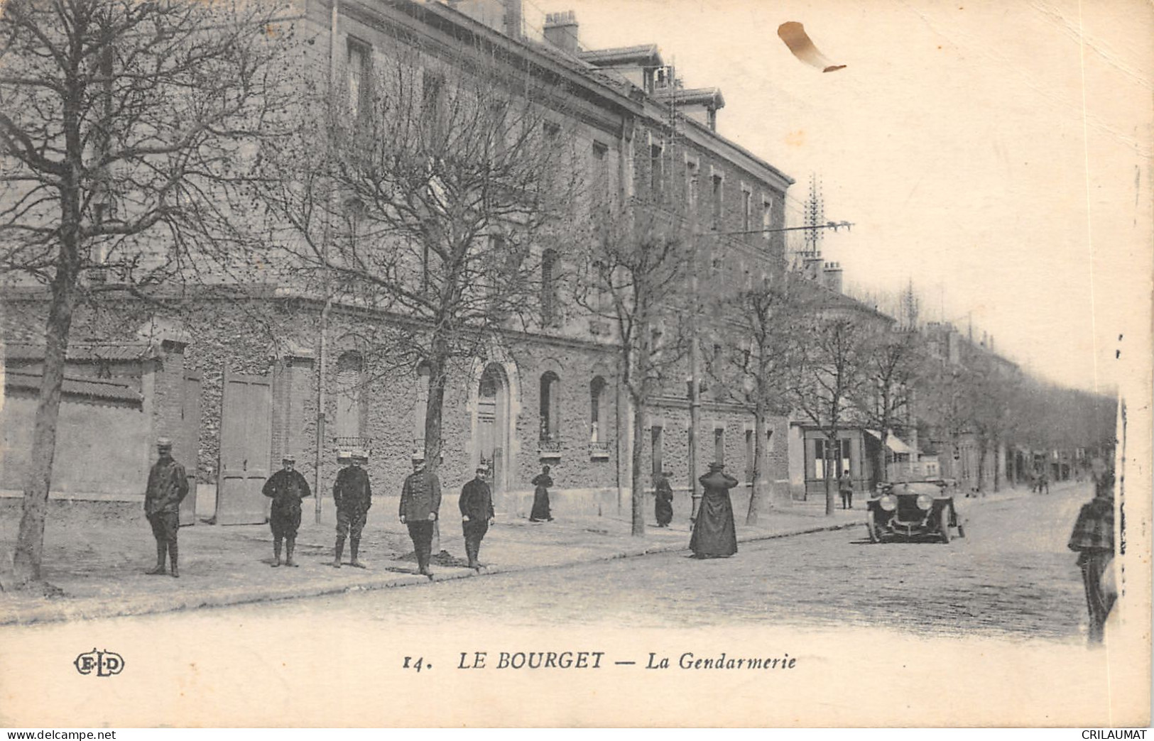 93-LE BOURGET-LA GENDARMERIE-N°6025-G/0167 - Le Bourget