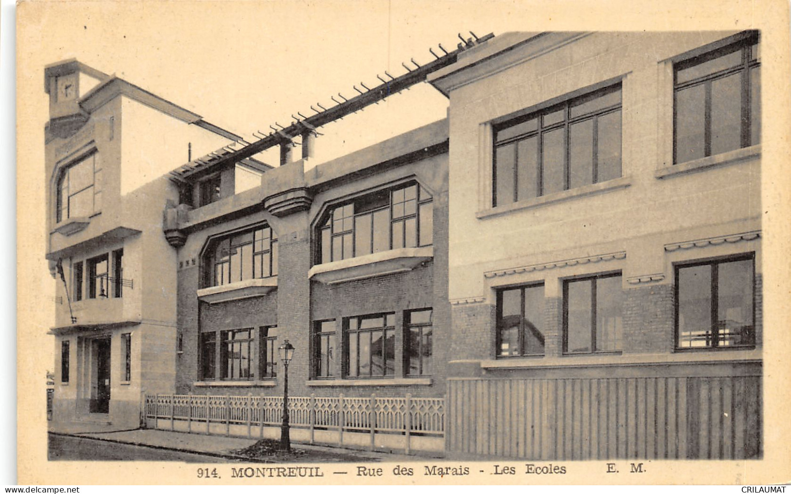 93-MONTREUIL-RUE DES MARAIS-LES ECOLES-N°6025-G/0081 - Montreuil