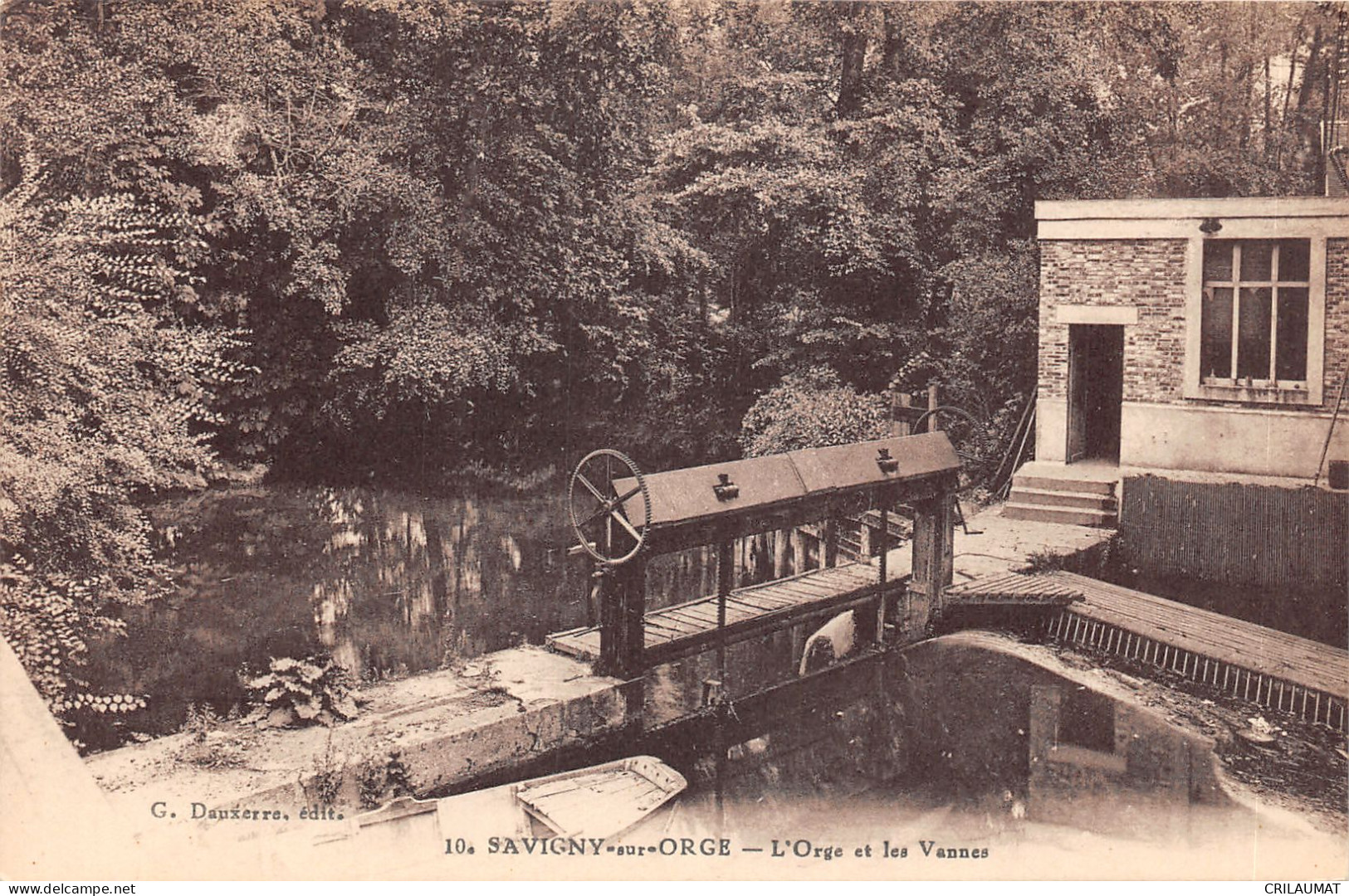 91-SAVIGNY SUR ORGE-L ORGE ET LES VANNES-N°6025-F/0015 - Savigny Sur Orge