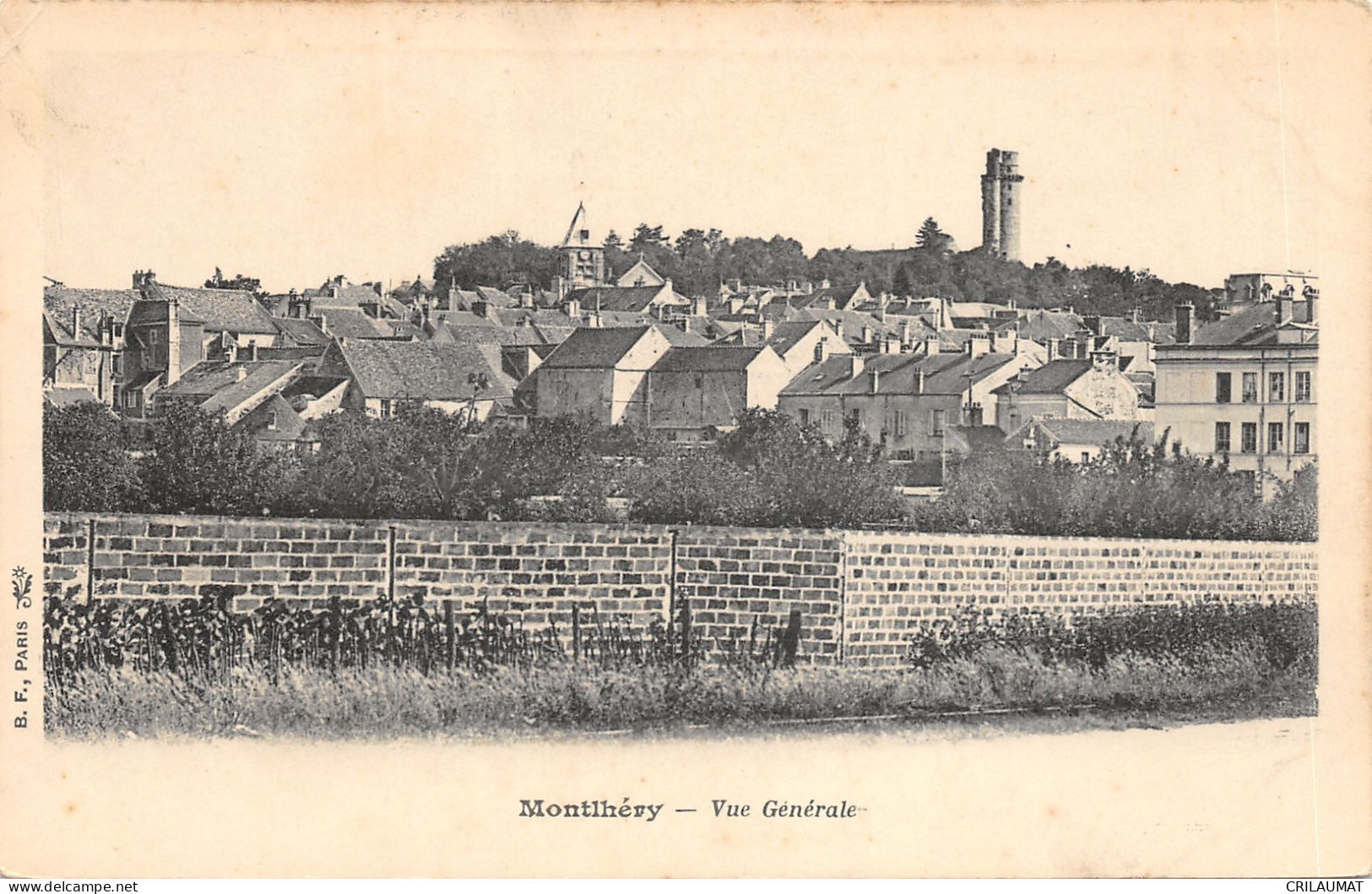 91-MONTLHERY-VUE GENERALE-N°6025-E/0337 - Montlhery