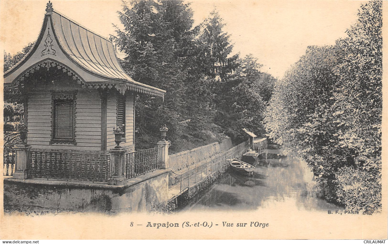 91-ARPAJON-BARQUE SUR L ORGE-N°6025-E/0303 - Arpajon