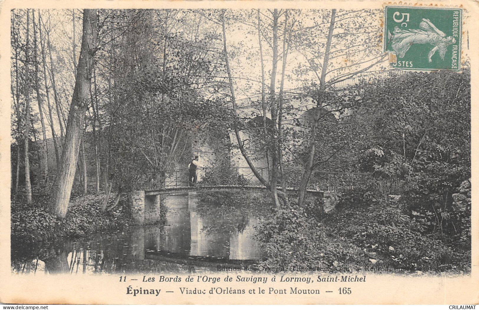 91-EPINAY SUR ORGE-VIADUC D ORLEANS-N°6025-E/0255 - Epinay-sur-Orge