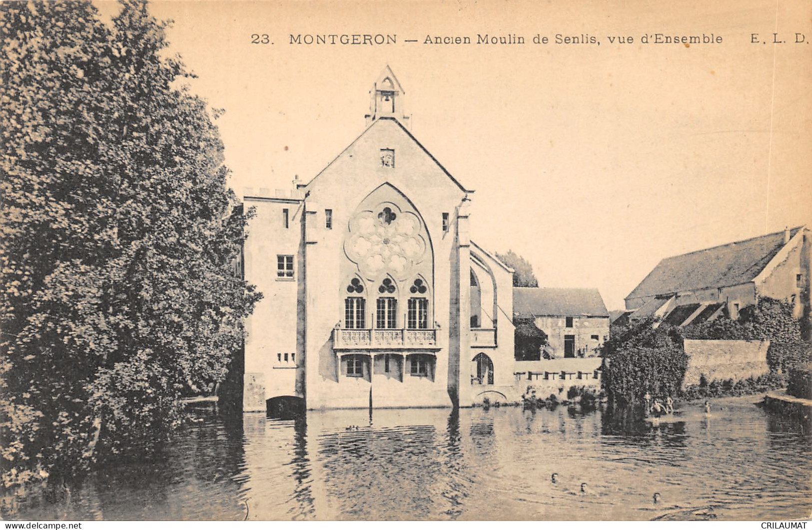 91-MONTGERON-ANCIEN MOULIN DE SENLIS-N°6025-E/0227 - Montgeron