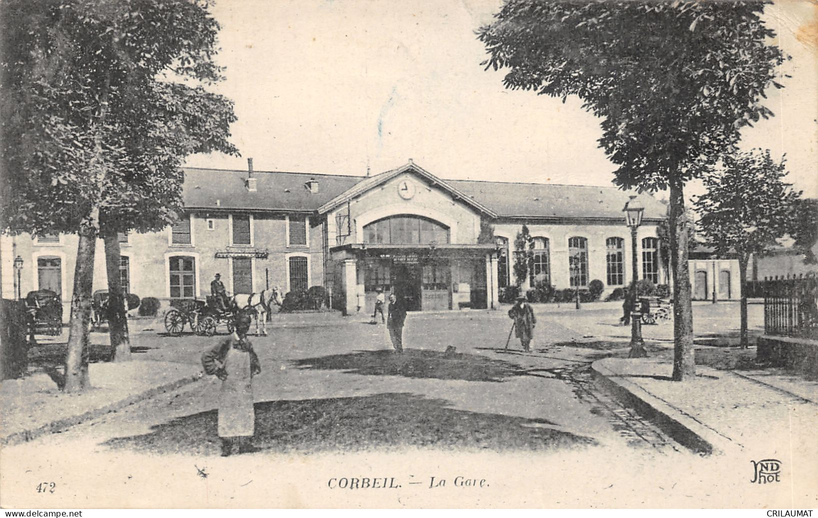 91-CORBEIL-LA GARE-N°6025-E/0163 - Corbeil Essonnes