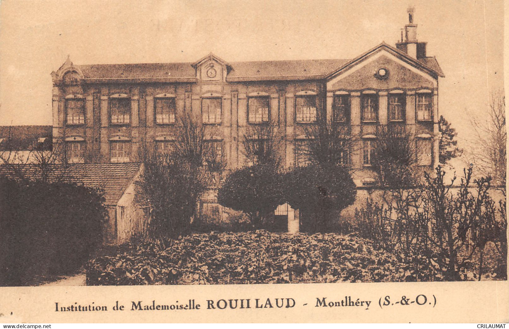 91-MONTLHERY-INSTITUTION DE MLLE ROUILLAUD-N°6025-E/0133 - Montlhery