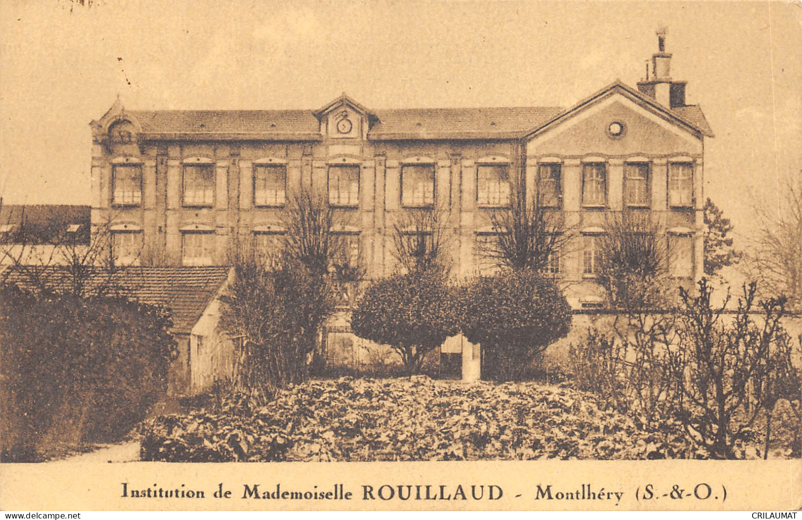 91-MONTLHERY-INSTITUTION DE MLLE ROUILLAUD-N°6025-E/0087 - Montlhery