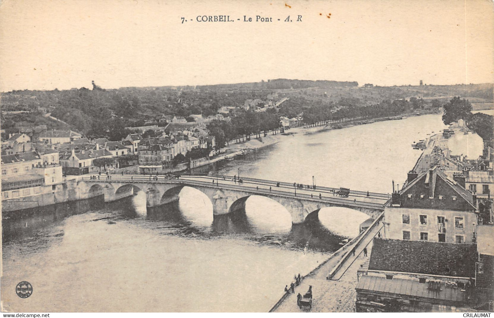 91-CORBEIL-LE PONT-N°6025-D/0389 - Corbeil Essonnes