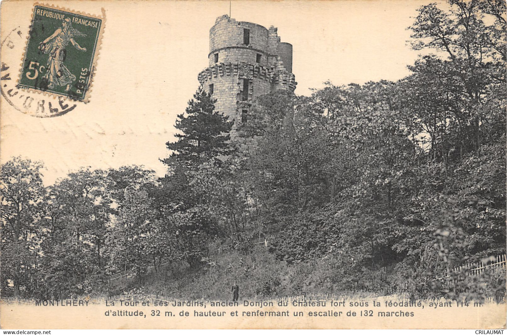 91-MONTLHERY-LA TOUR-N°6025-D/0363 - Montlhery