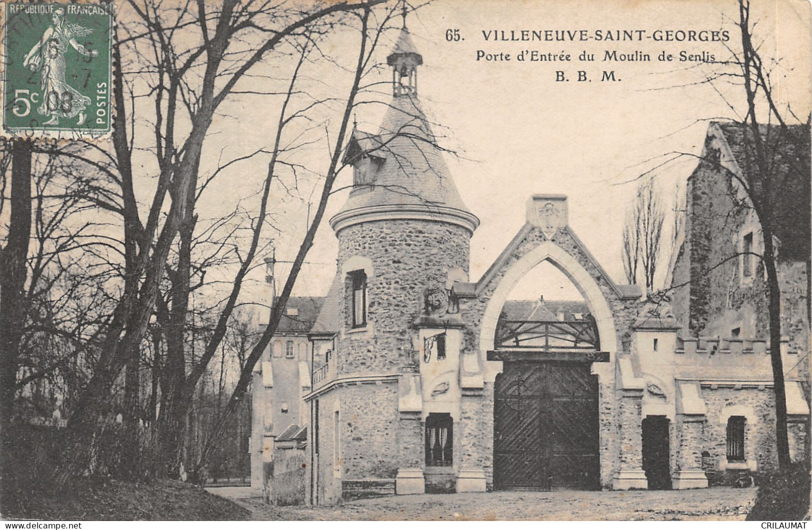 94-VILLENEUVE SAINT GEORGES-MOULIN DE SENLIS-N°6026-A/0321 - Villeneuve Saint Georges