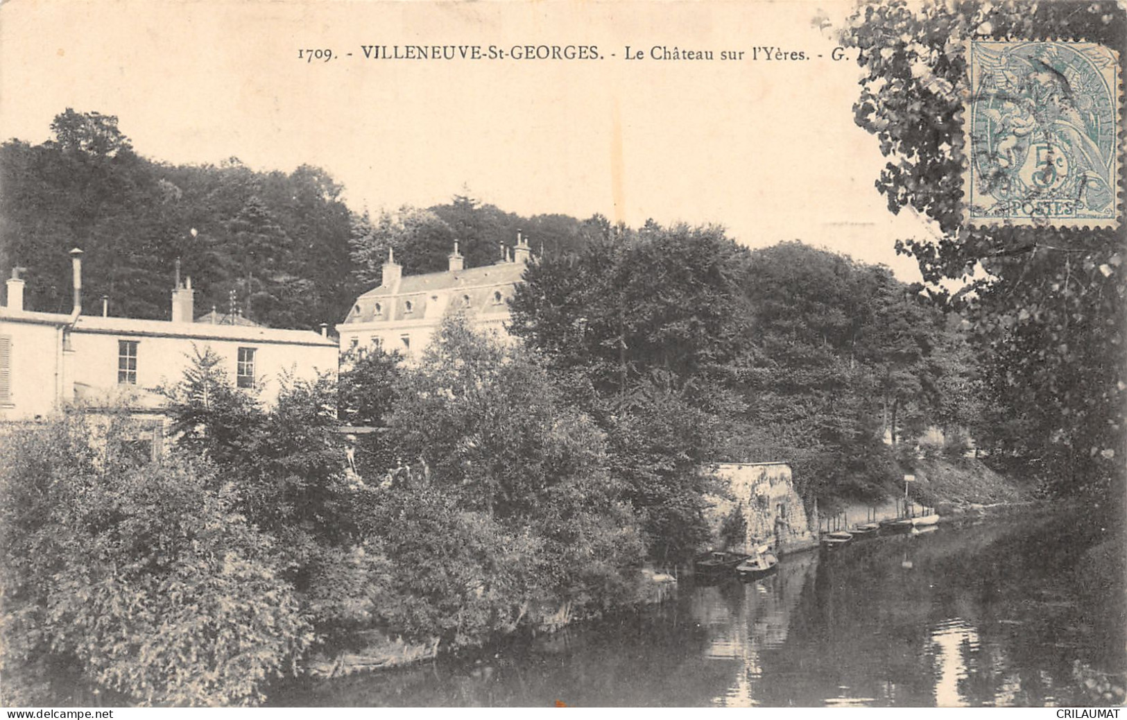 94-VILLENEUVE SAINT GEORGES-LE CHÂTEAU SUR L YERES-N°6026-A/0281 - Villeneuve Saint Georges