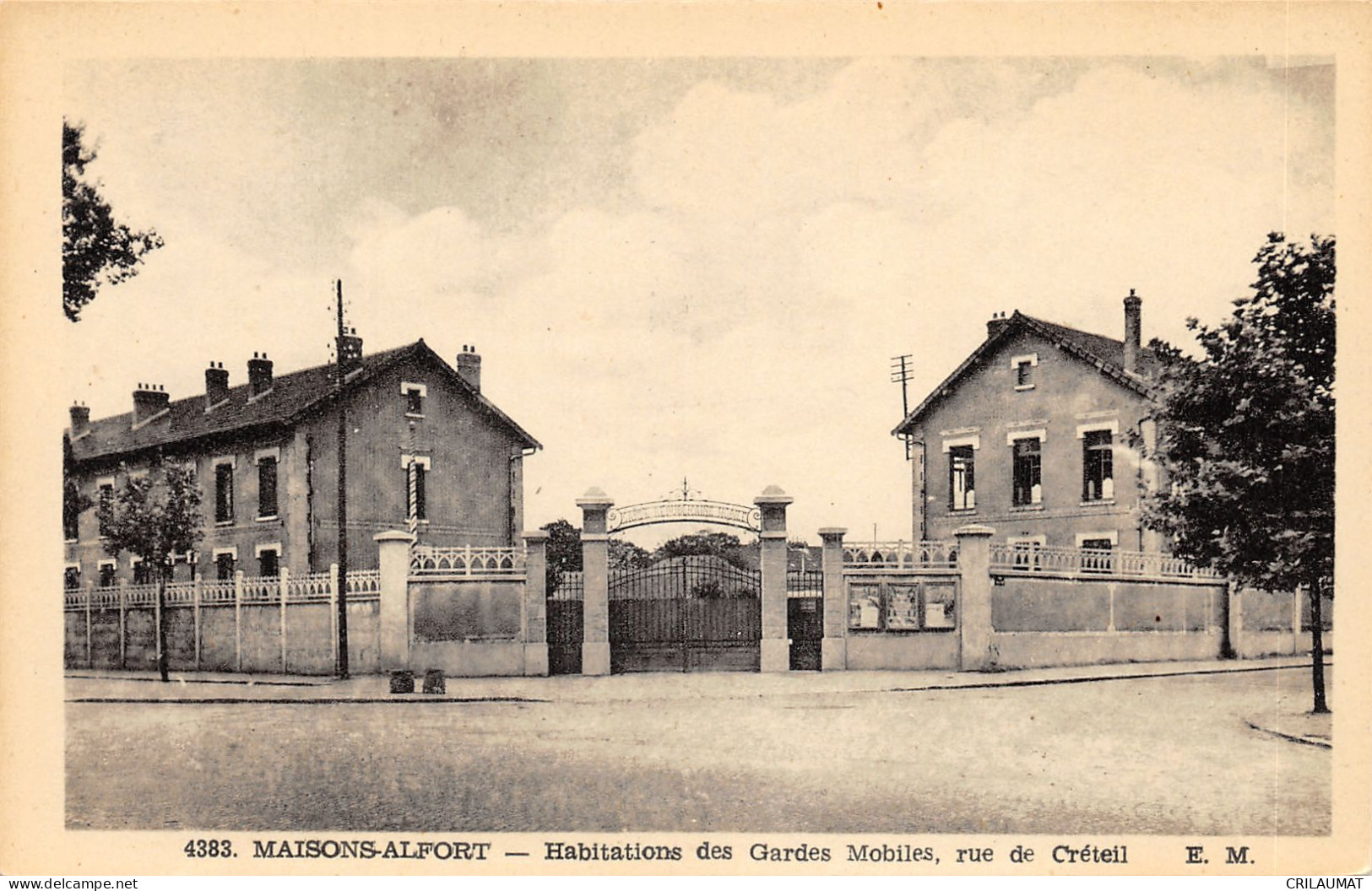 94-MAISONS ALFORT-HABITATIONS DES GARDES MOBILES-N°6026-A/0237 - Maisons Alfort