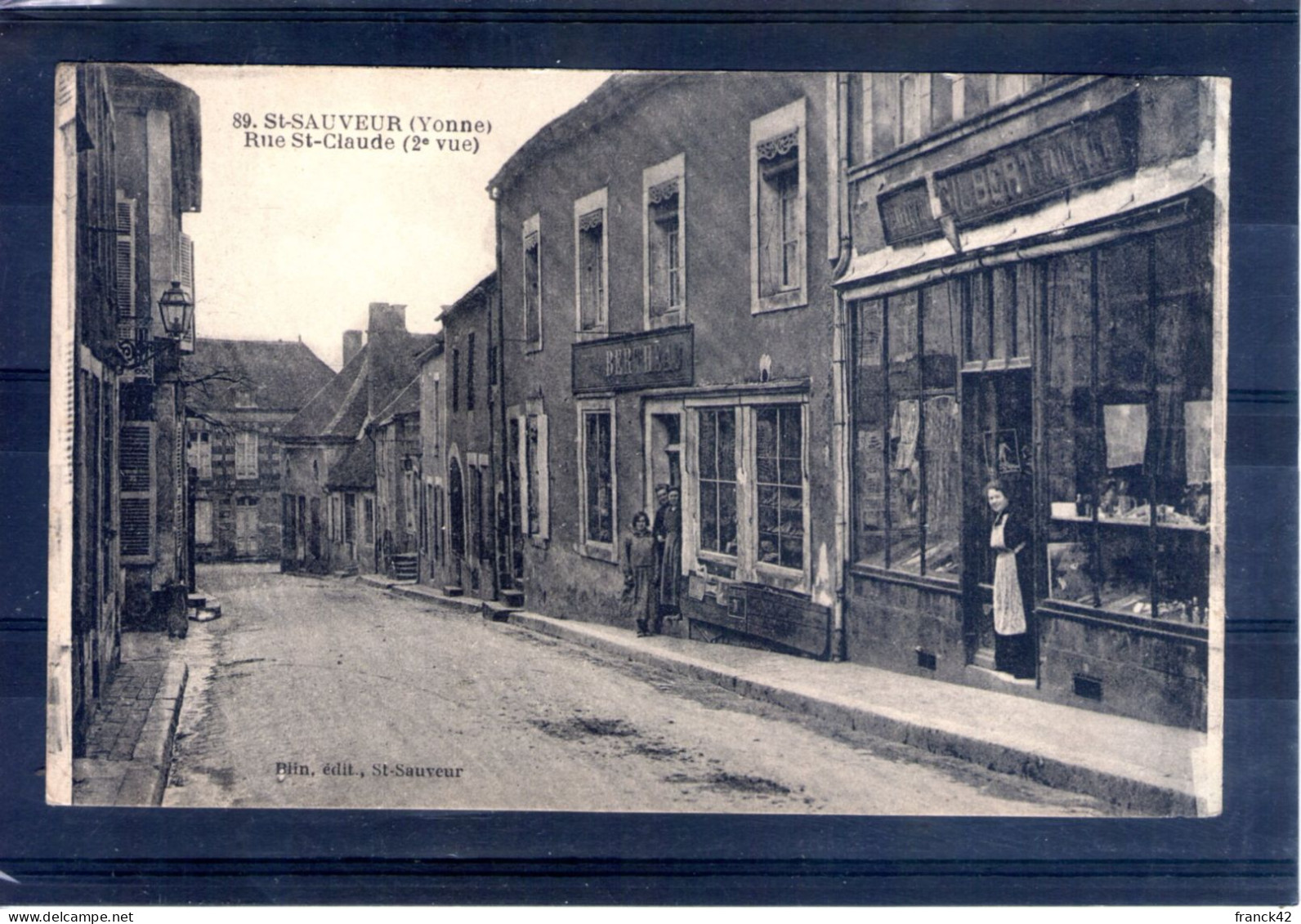 89. Saint Sauveur. Rue Saint Claude (2e Vue) - Saint Sauveur En Puisaye