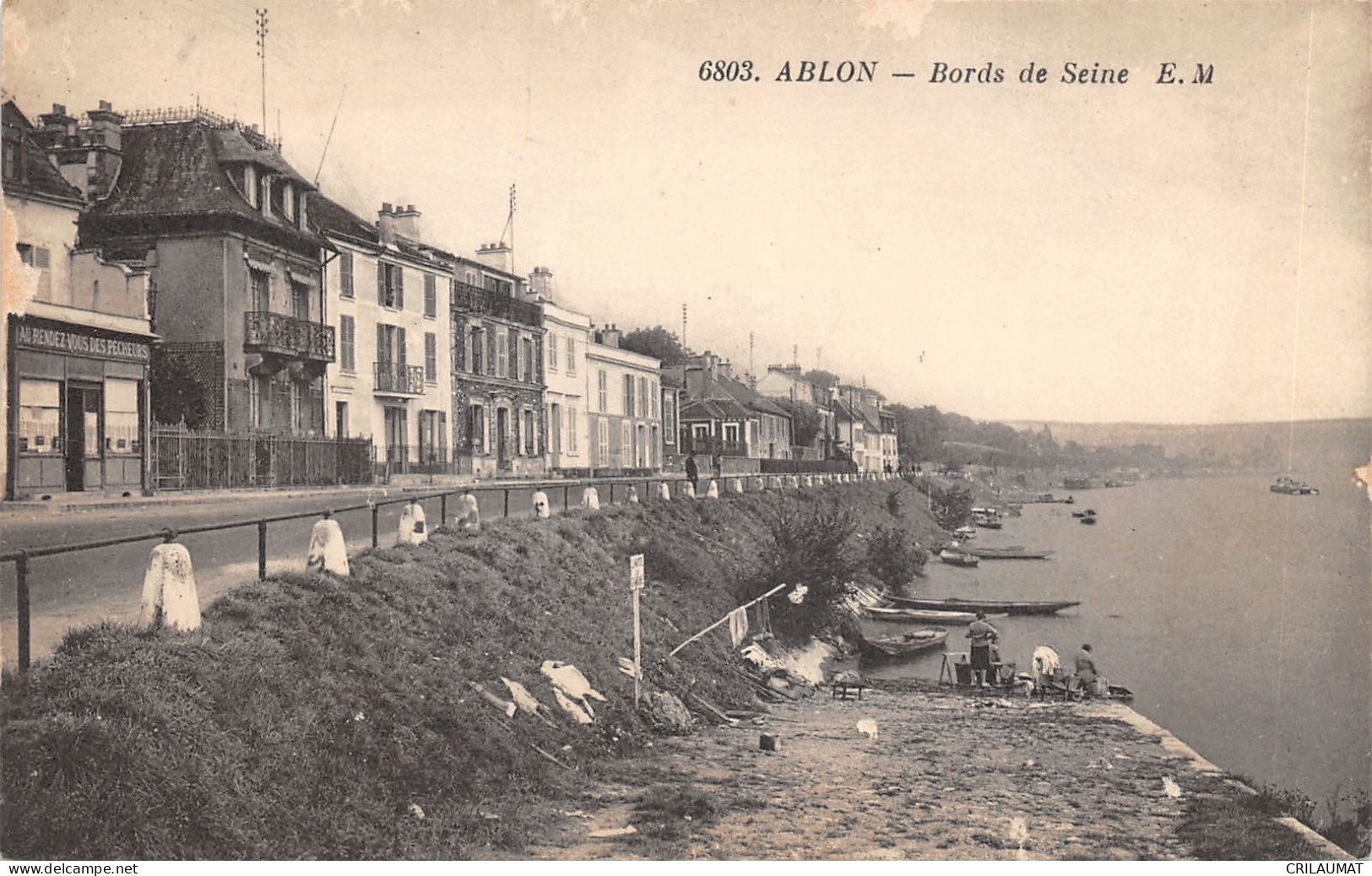 94-ABLON-BORDS DE SAINE-N°6025-H/0383 - Ablon Sur Seine