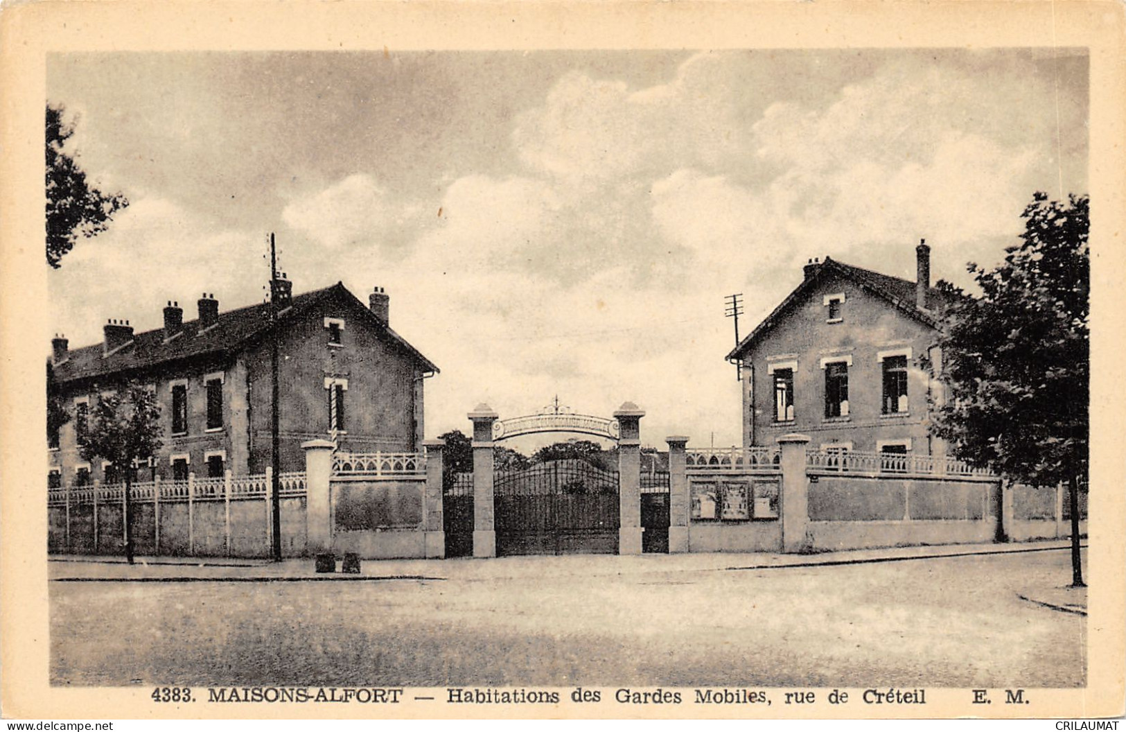 94-MAISONS ALFORT-MAISONS DES GARDES MOBILES-N°6025-H/0281 - Maisons Alfort