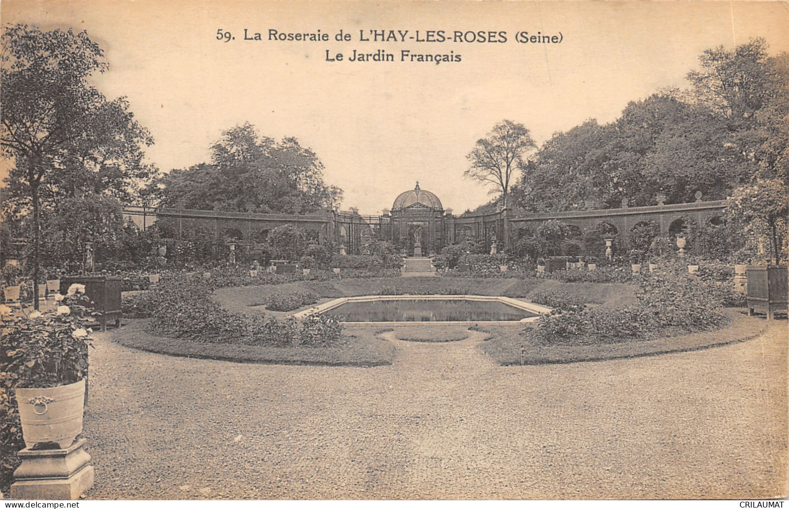 94-L HAY LES ROSES-LA ROSERAIE-N°6025-H/0273 - L'Hay Les Roses