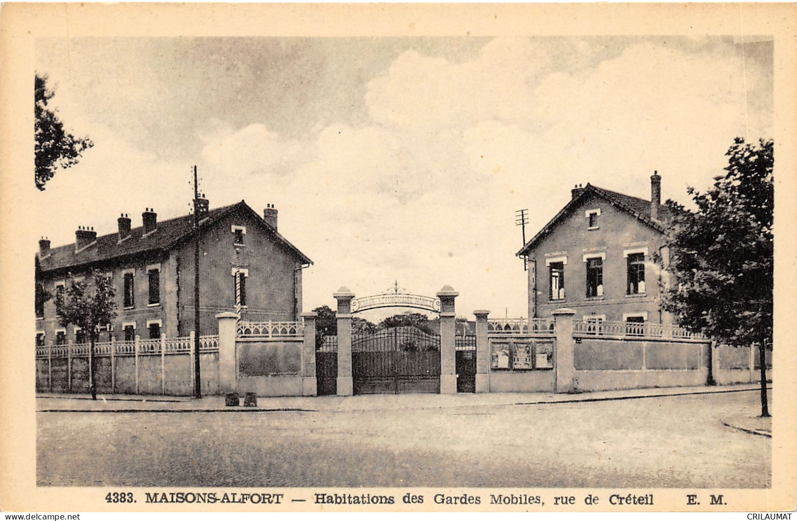 94-MAISONS ALFORT-MAISONS DES GARDES MOBILES-N°6025-H/0259 - Maisons Alfort