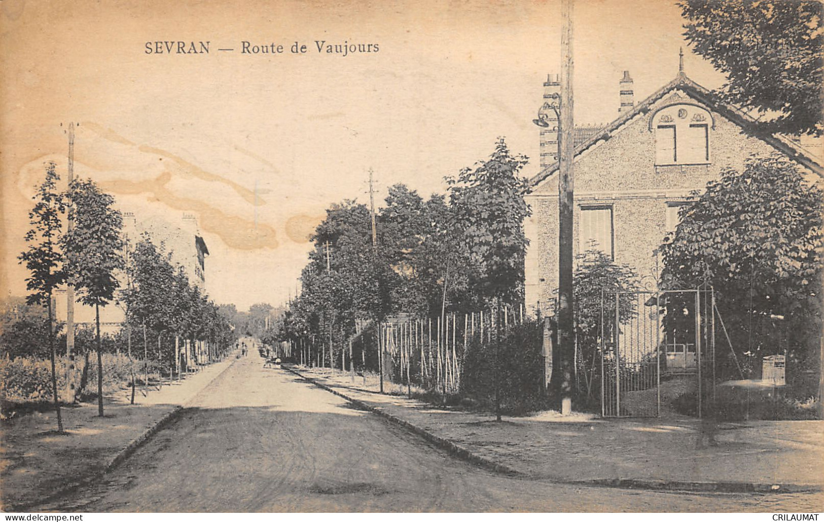 93-SEVRAN-ROUTE DE VAUJOURS-N°6025-H/0163 - Sevran