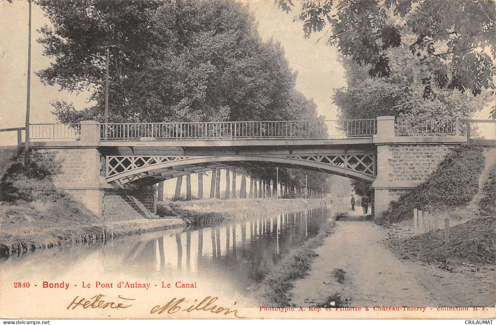 93-BONDY -LE PONT D AULNAY-N°6025-H/0123 - Bondy