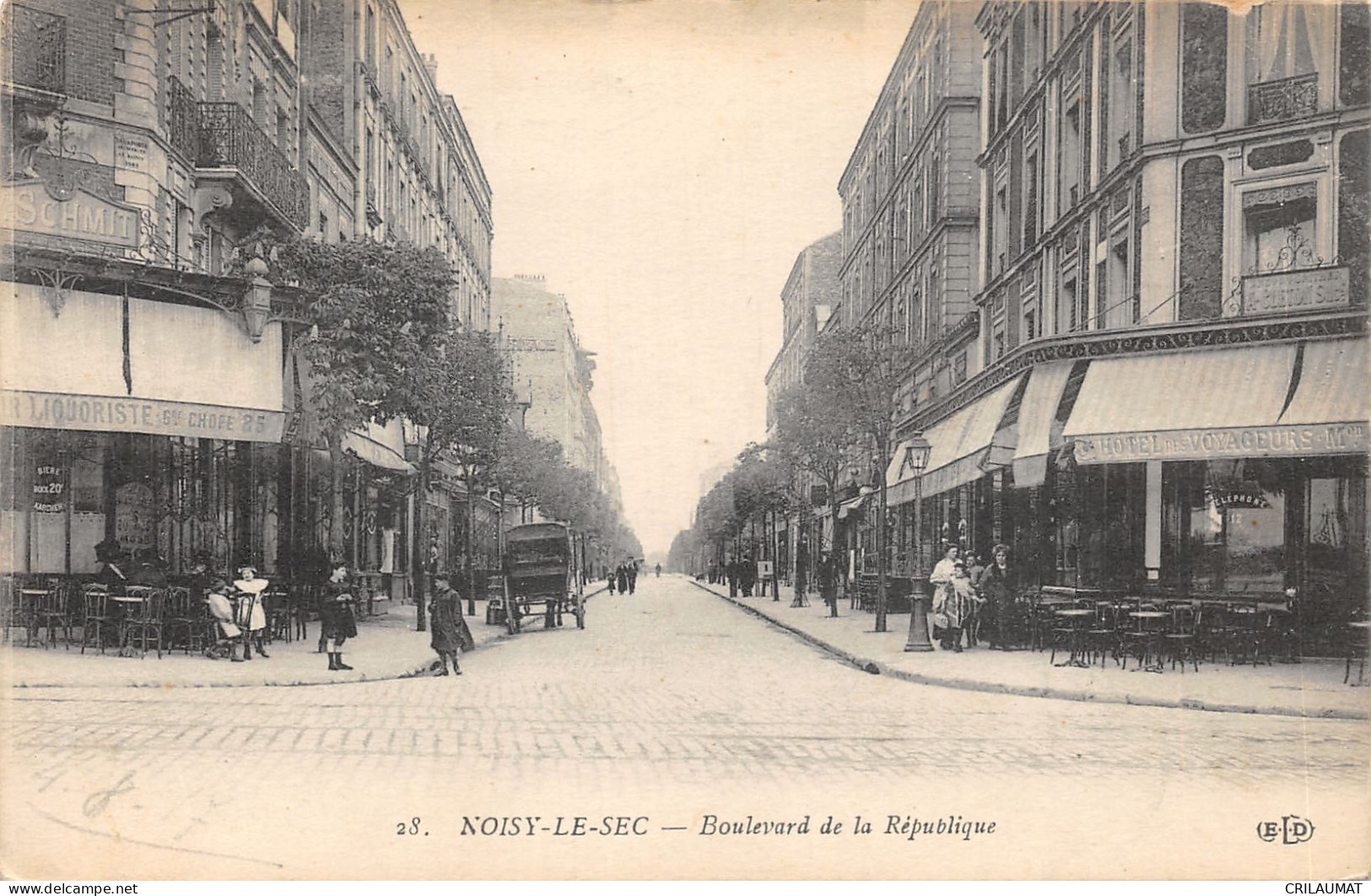 93-NOISY LE SEC-BOULEVARD DE LA REPUBLIQUE-N°6025-H/0009 - Noisy Le Sec