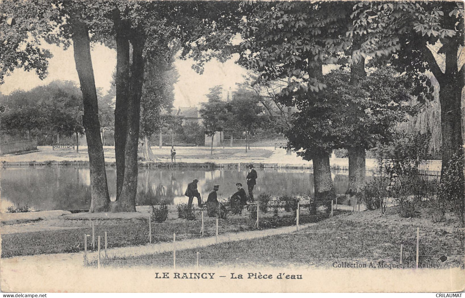 93-LE RAINCY-PIECE D EAU-ANIMEE-N°6025-G/0383 - Le Raincy