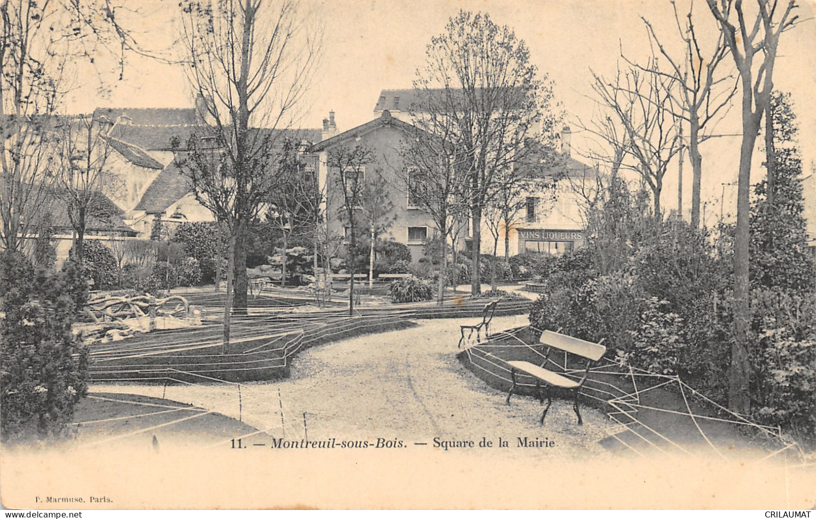 93-MONTREUIL SOUS BOIS-SQUARE DE LAMAIRIE-N°6025-G/0217 - Montreuil