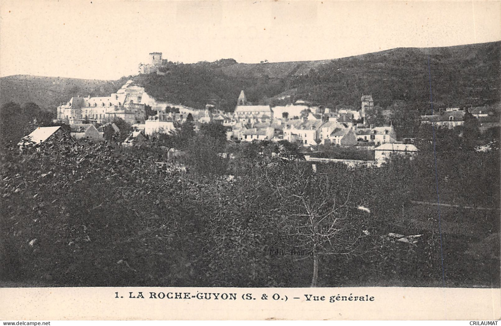 95-LA ROCHE GUYON-VUE GENERALE-N°6026-D/0145 - La Roche Guyon