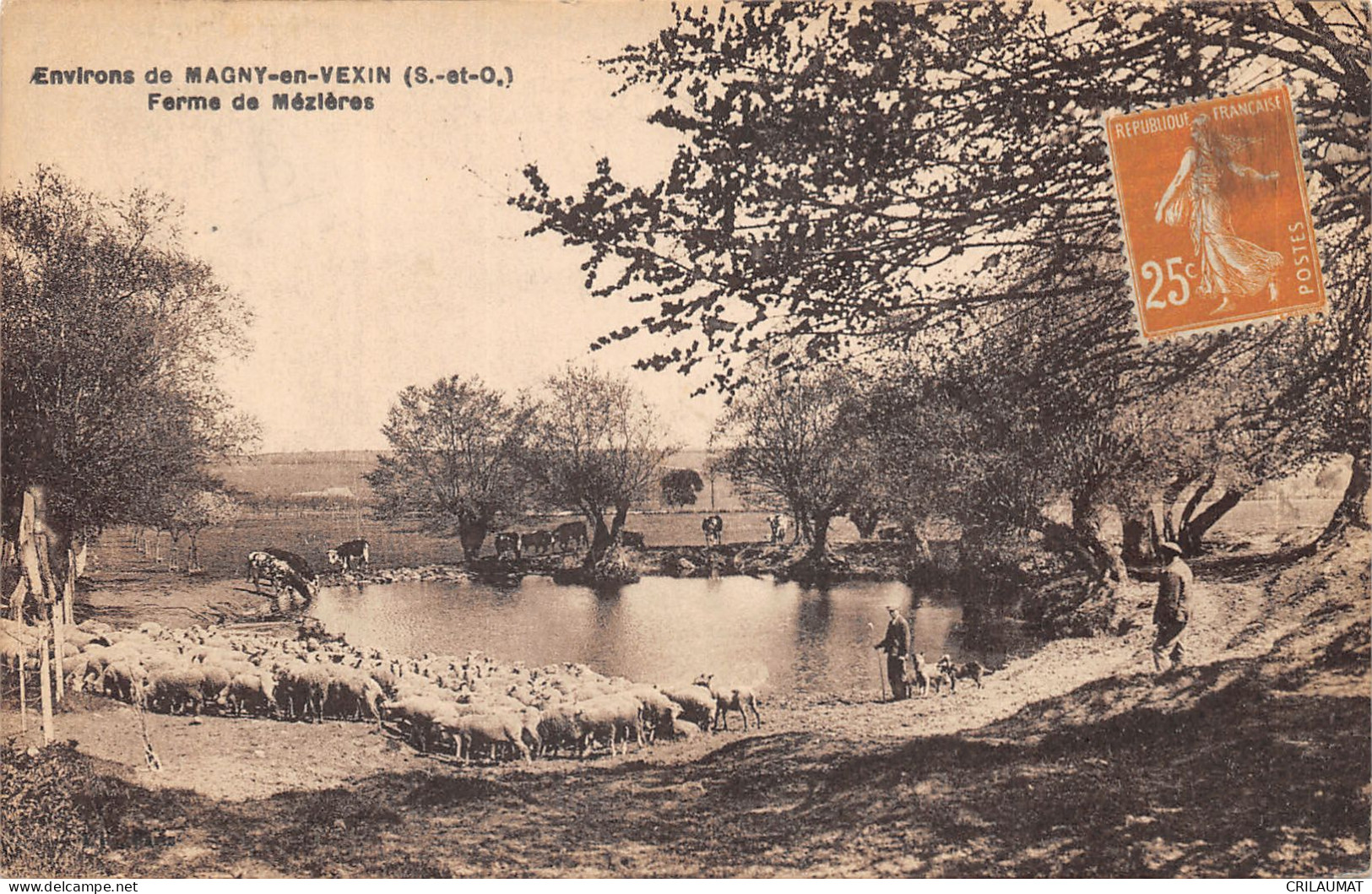 95-MAGNY EN VEXIN-FERME DE MEZIERES-N°6026-D/0073 - Magny En Vexin