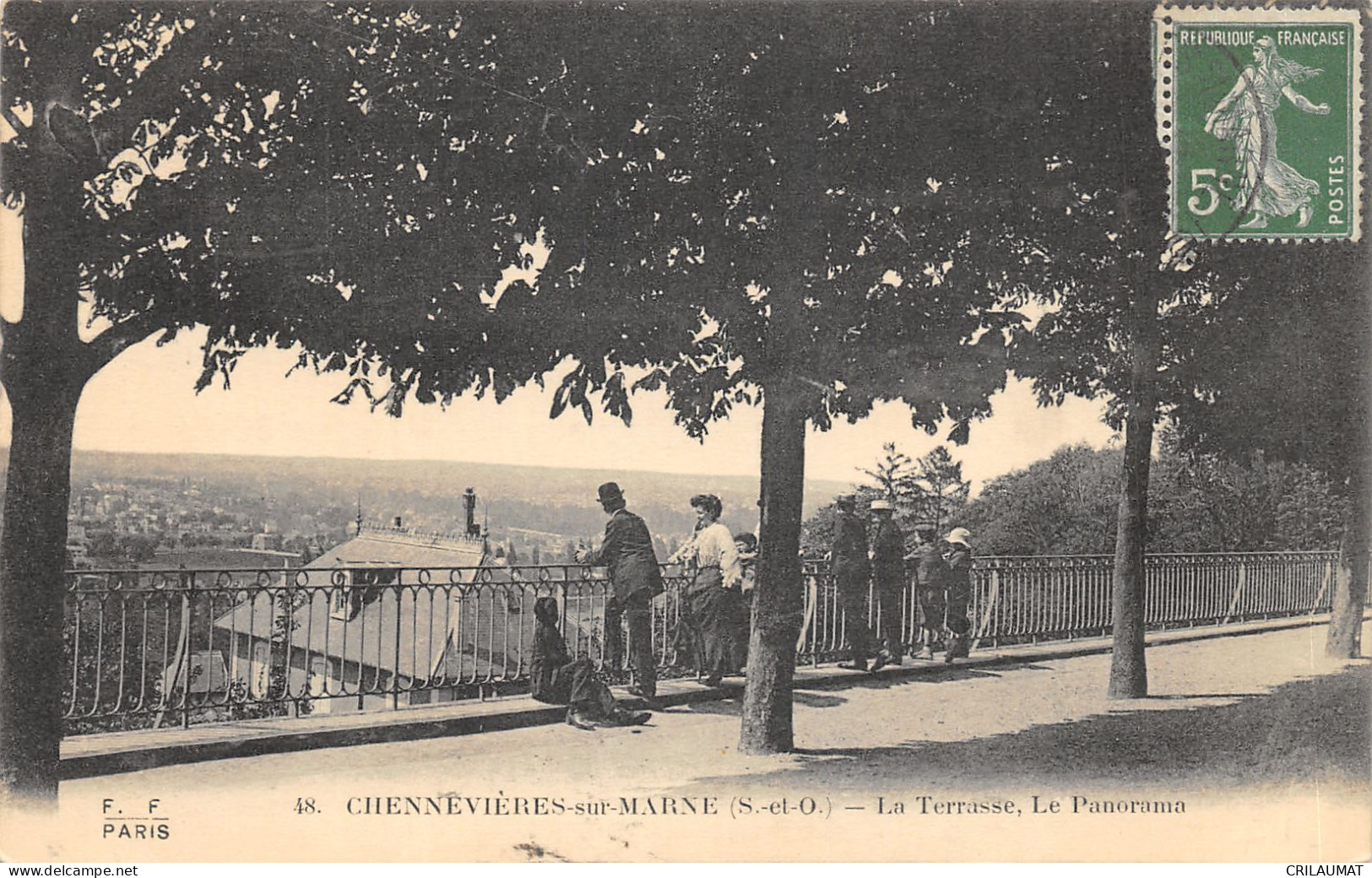 94-CHENNEVIERES SUR MARNE-LA TERRASSE-ANIMEE-N°6026-C/0215 - Chennevieres Sur Marne