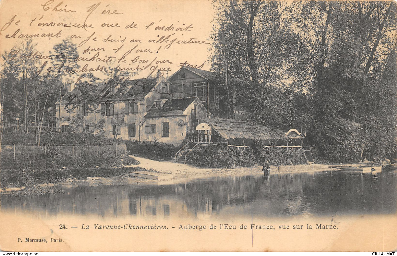 94-LA VARENNE CHENNEVIERES-AUBERGE DE L ECU-N°6026-C/0087 - Saint Maur Des Fosses