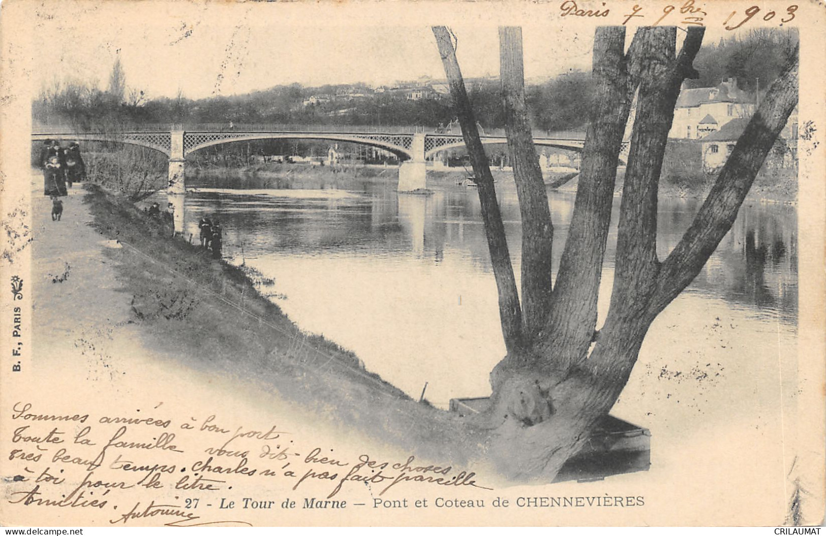94-CHENNEVIERES SUR MARNE-LE PONT-N°6026-C/0085 - Chennevieres Sur Marne