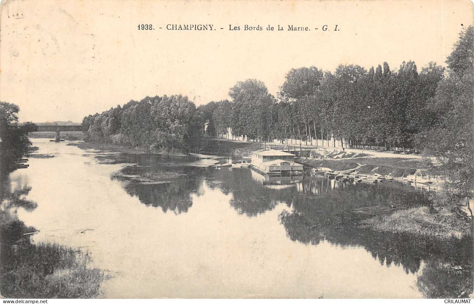 94-CHAMPIGNY-BORDS DE LA MARNE-PENICHE-N°6026-B/0353 - Champigny Sur Marne