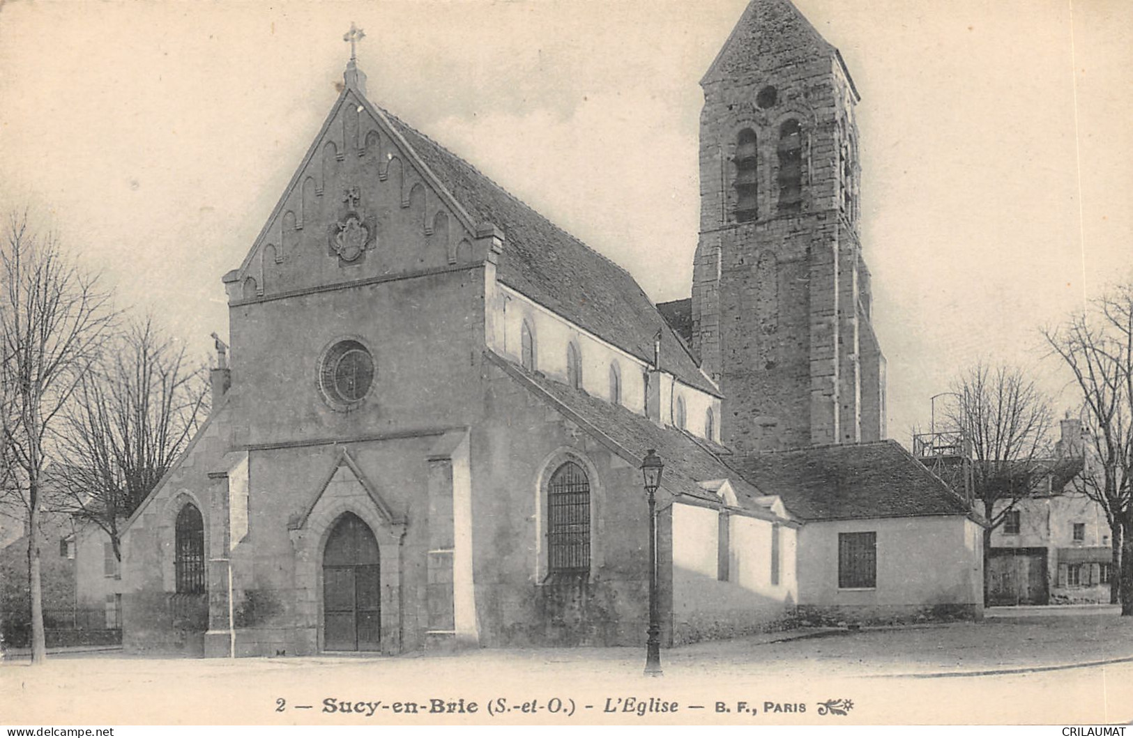 94-SUCY EN BRIE-L EGLISE-N°6026-B/0301 - Sucy En Brie