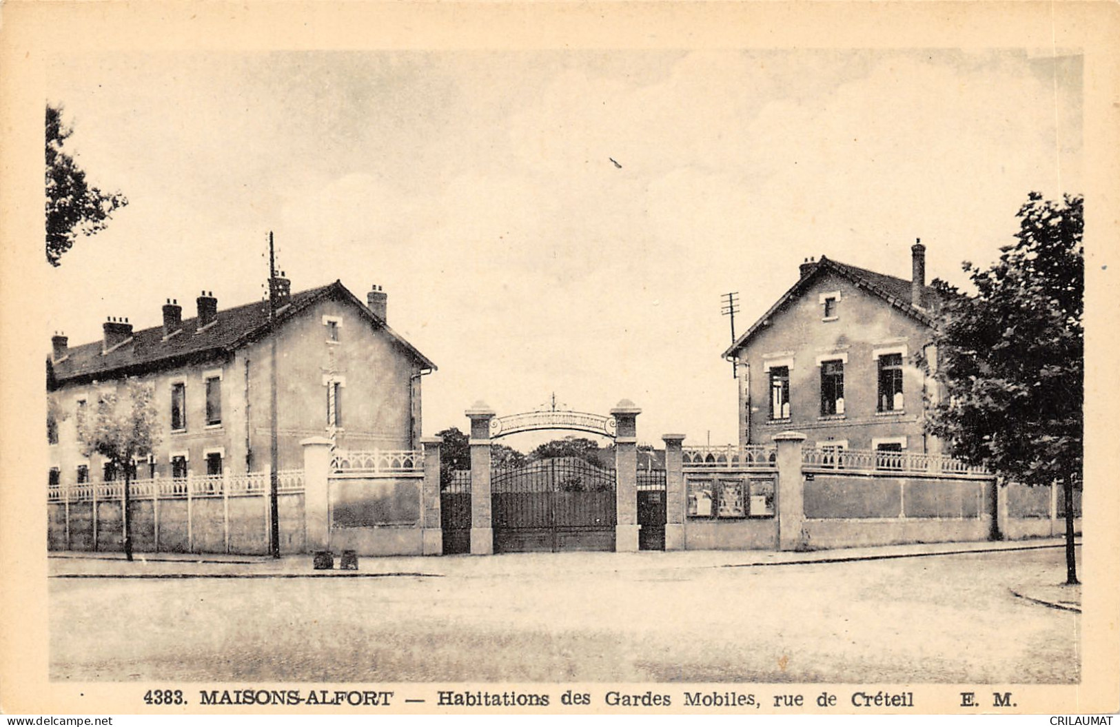 94-MAISONS ALFORT-HABITATIONS GARDES MOBILES-N°6026-B/0269 - Maisons Alfort